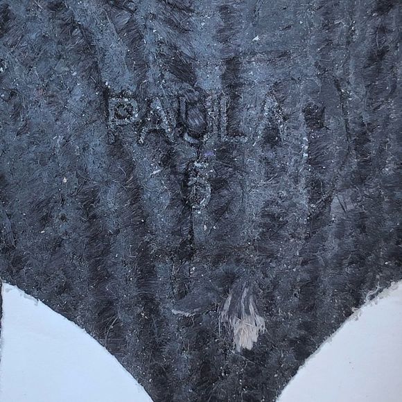 SOPHIA WEBSTER Black White Coral polka dot stripe slip on espadrille fla… - Picture 9 of 10